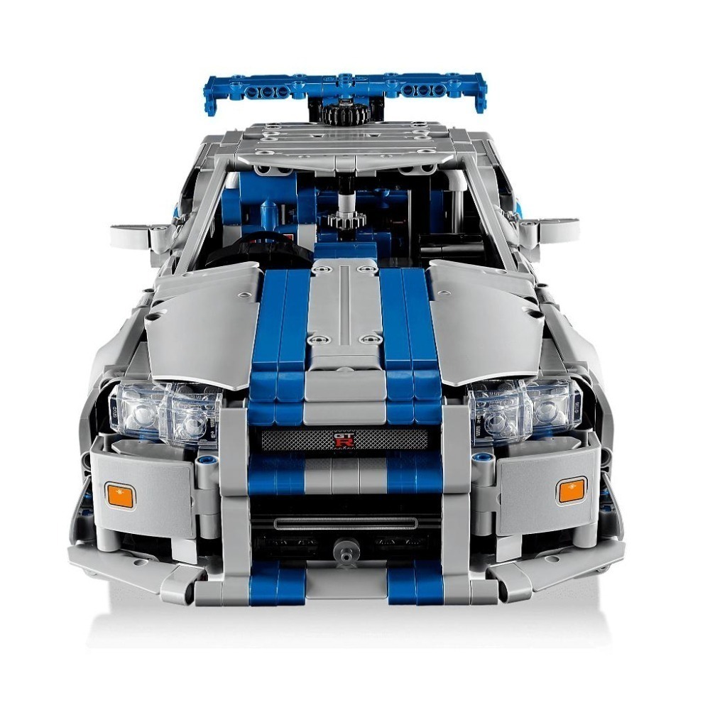 ［想樂］全新 樂高 LEGO 42210 Technic 科技 玩命關頭2 Nissan Skyline GT-R-細節圖5