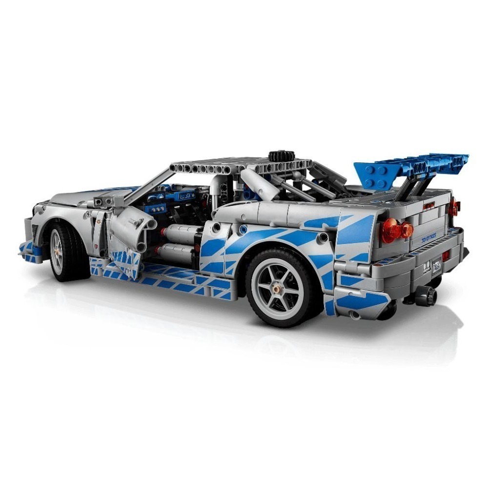 ［想樂］全新 樂高 LEGO 42210 Technic 科技 玩命關頭2 Nissan Skyline GT-R-細節圖6