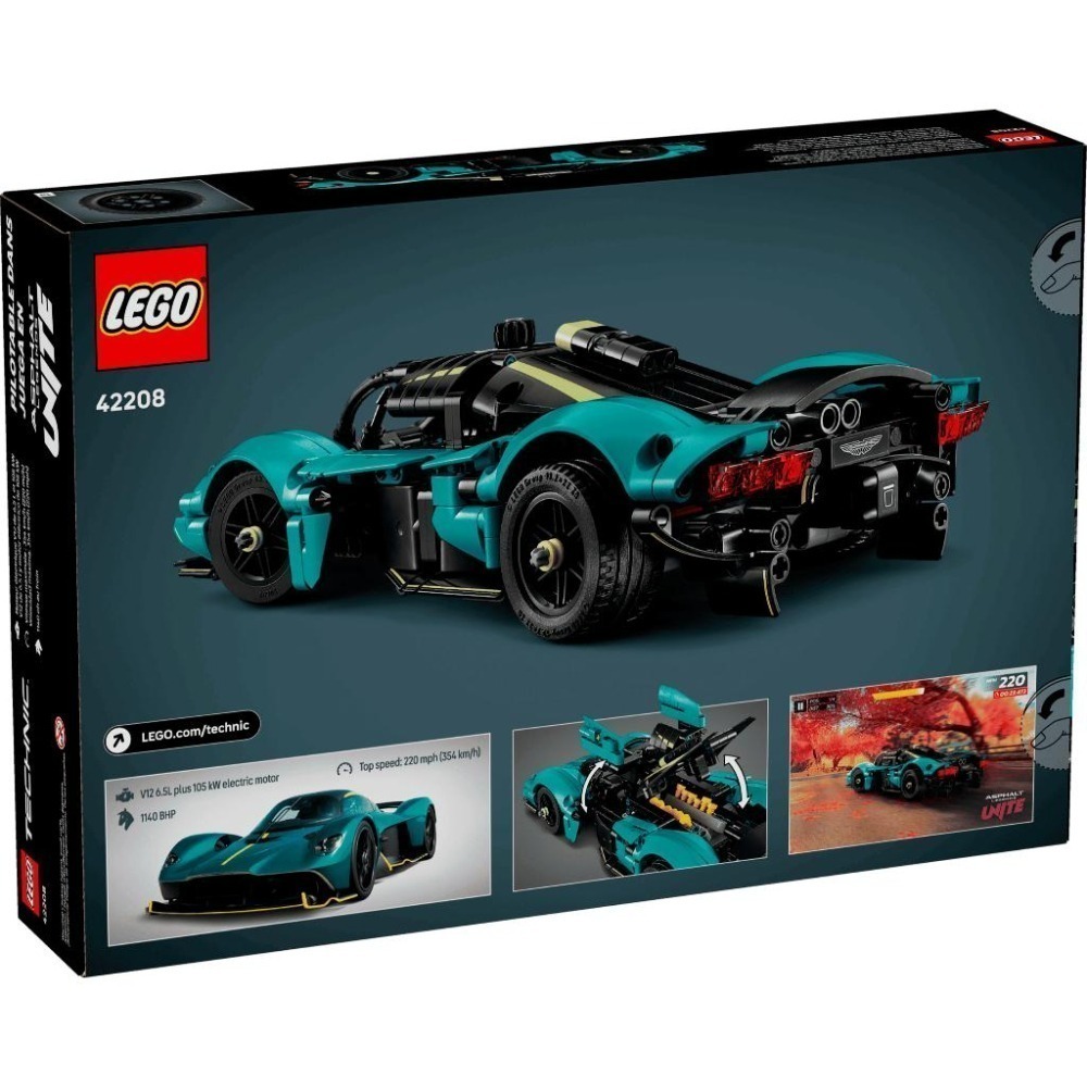 ［想樂］全新 樂高 LEGO 42208 Technic 科技 奧斯頓馬丁 Valkyrie-細節圖2