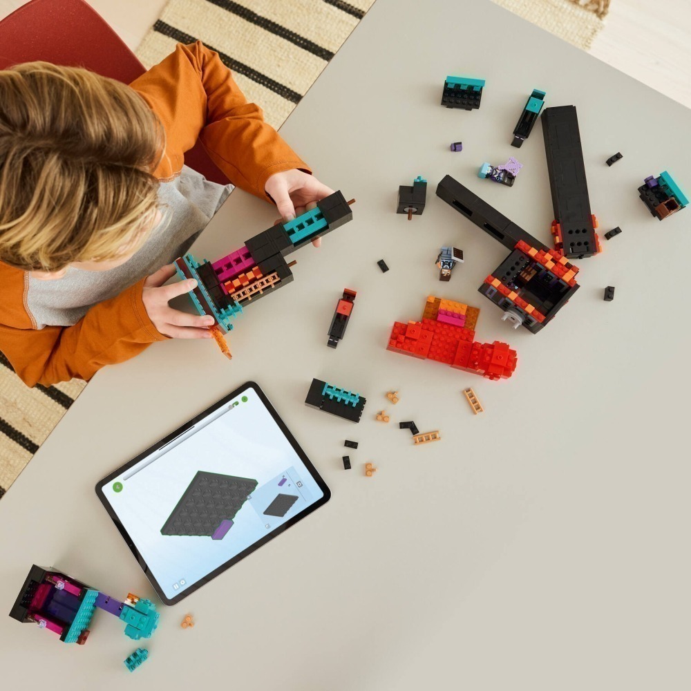 ［想樂］全新 樂高 LEGO 21279 Minecraft 創世神 終界使者塔-細節圖10