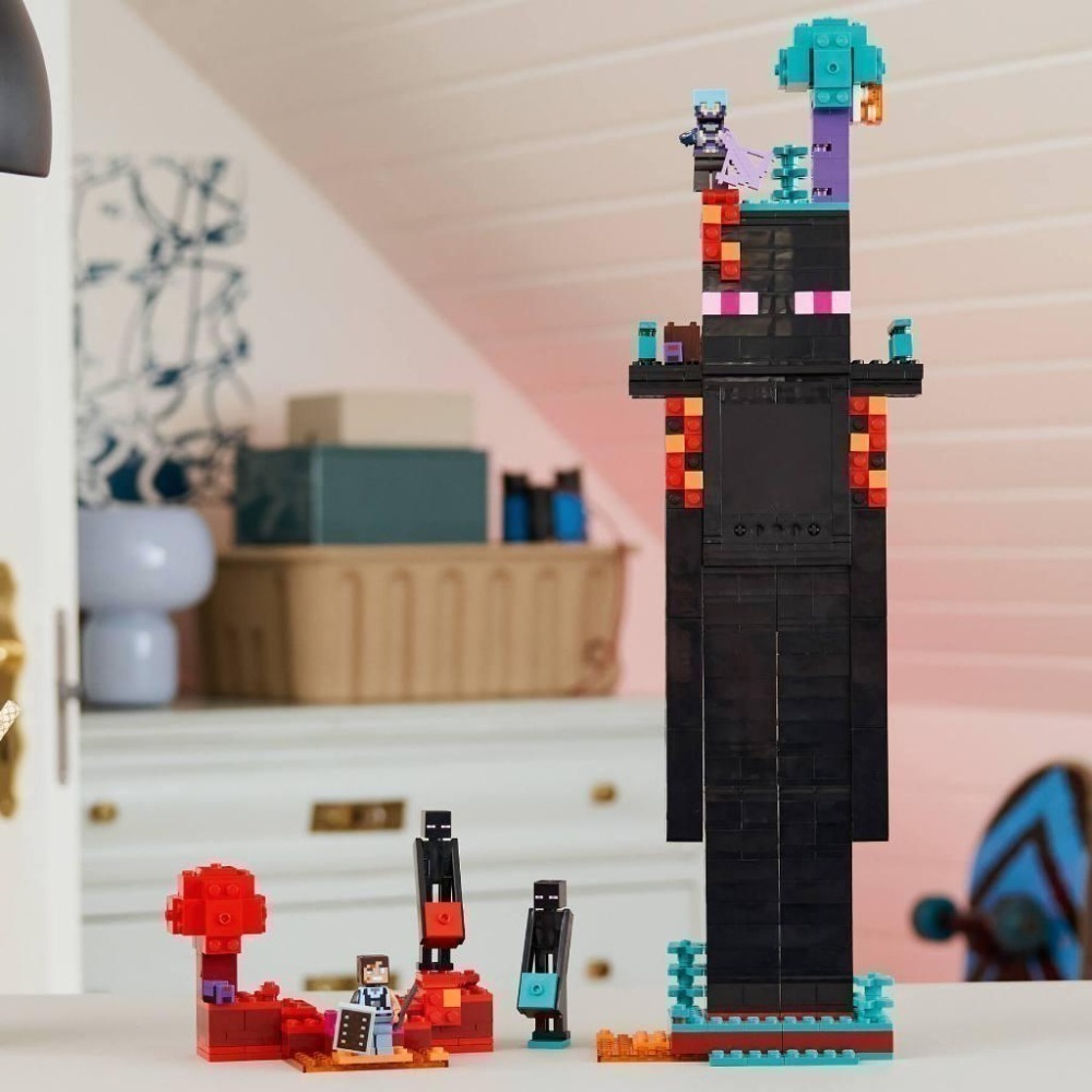 ［想樂］全新 樂高 LEGO 21279 Minecraft 創世神 終界使者塔-細節圖9