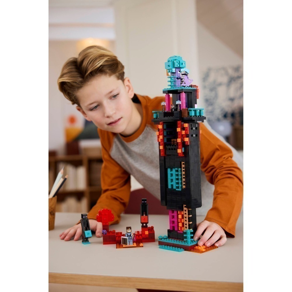 ［想樂］全新 樂高 LEGO 21279 Minecraft 創世神 終界使者塔-細節圖11
