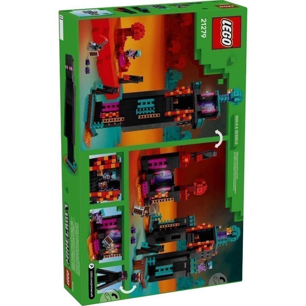 ［想樂］全新 樂高 LEGO 21279 Minecraft 創世神 終界使者塔-細節圖2
