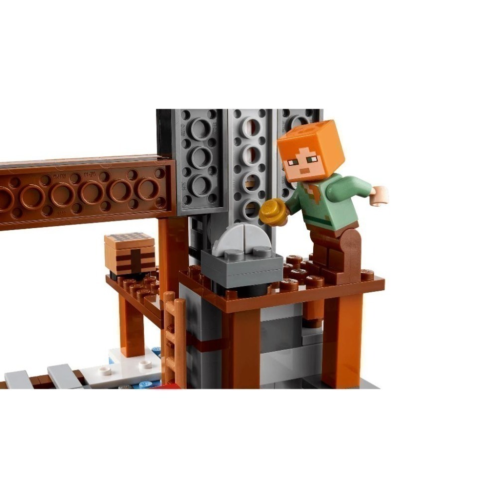 ［想樂］全新 樂高 LEGO 21277 Minecraft 創世神 十字鎬礦場-細節圖7