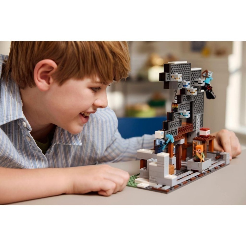 ［想樂］全新 樂高 LEGO 21277 Minecraft 創世神 十字鎬礦場-細節圖8