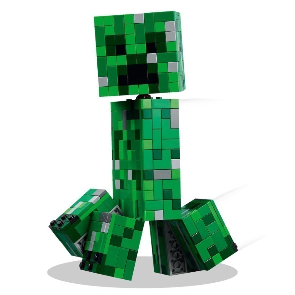 ［想樂］全新 樂高 LEGO 21276 Minecraft 創世神 苦力怕 The Creeper-細節圖4
