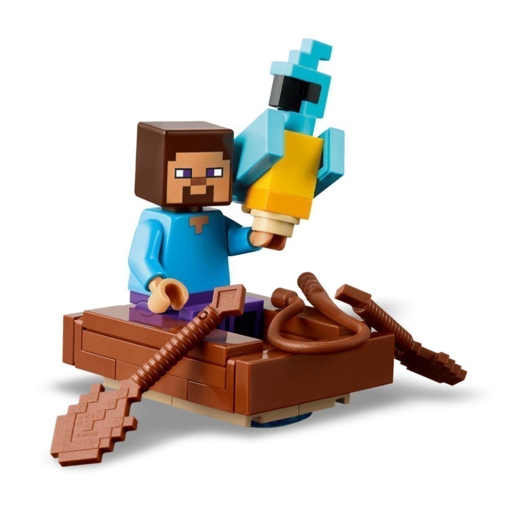 ［想樂］全新 樂高 LEGO 21275 Minecraft 創世神 炸藥叢林屋-細節圖7