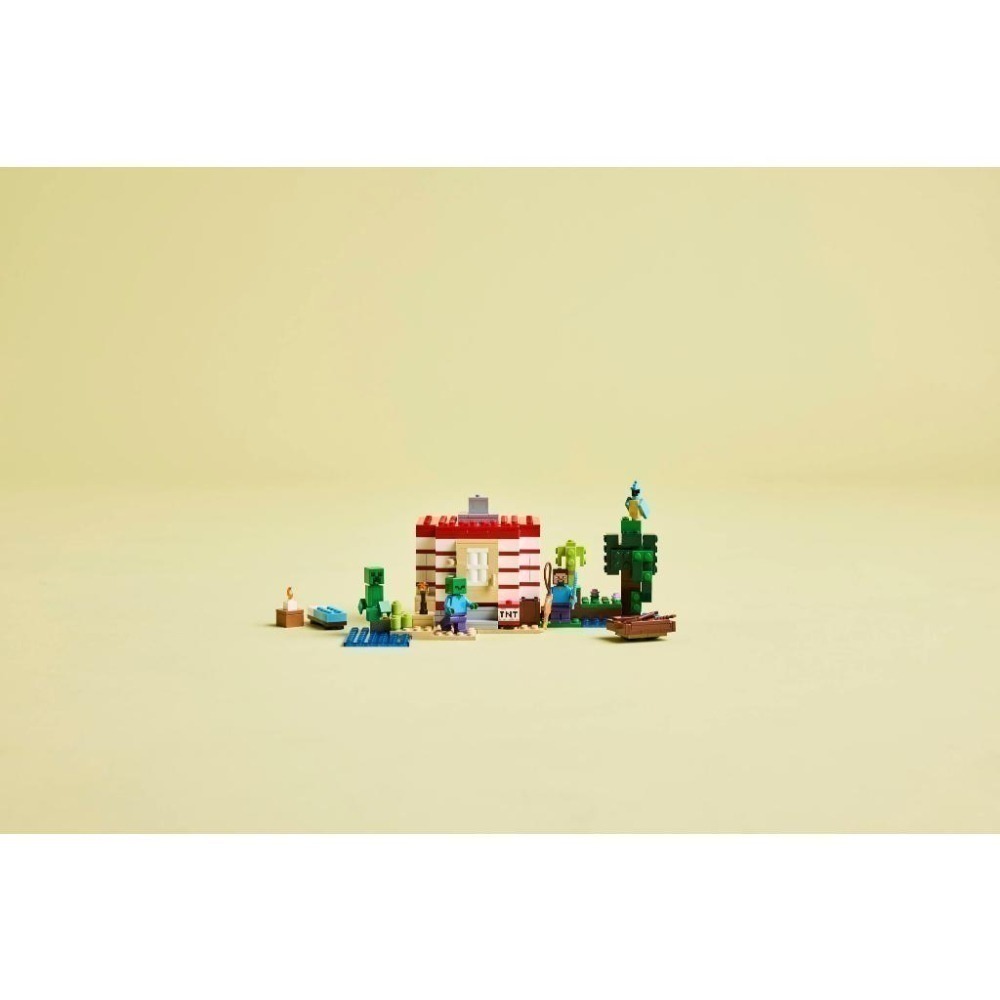 ［想樂］全新 樂高 LEGO 21275 Minecraft 創世神 炸藥叢林屋-細節圖9