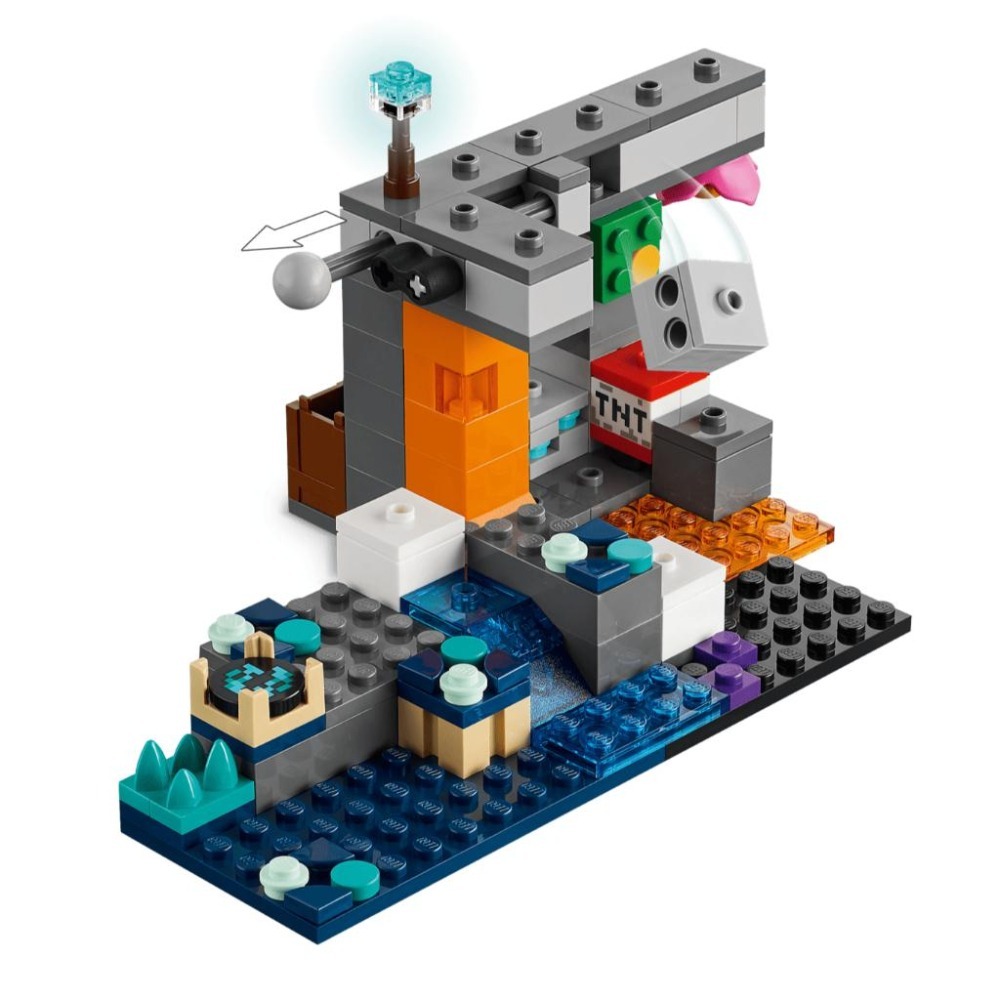 ［想樂］全新 樂高 LEGO 21274 Minecraft 創世神 循聲守衛遭遇戰-細節圖6