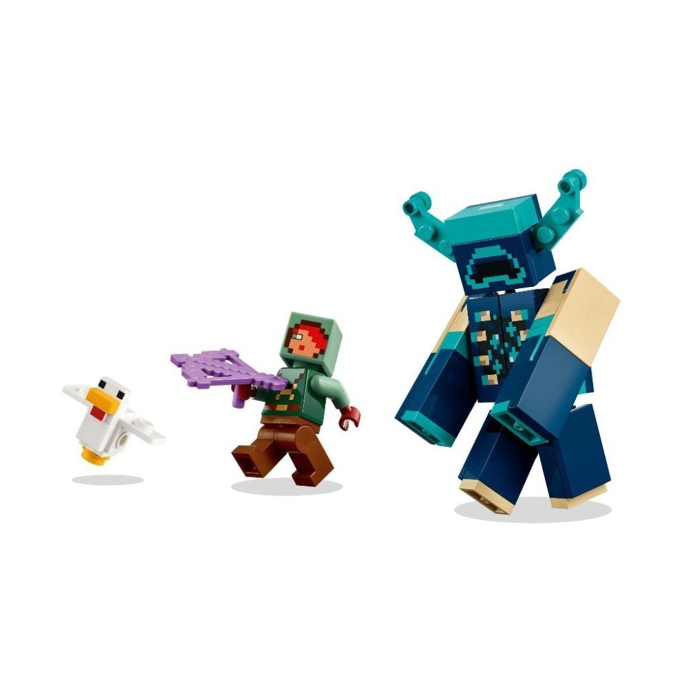 ［想樂］全新 樂高 LEGO 21274 Minecraft 創世神 循聲守衛遭遇戰-細節圖4