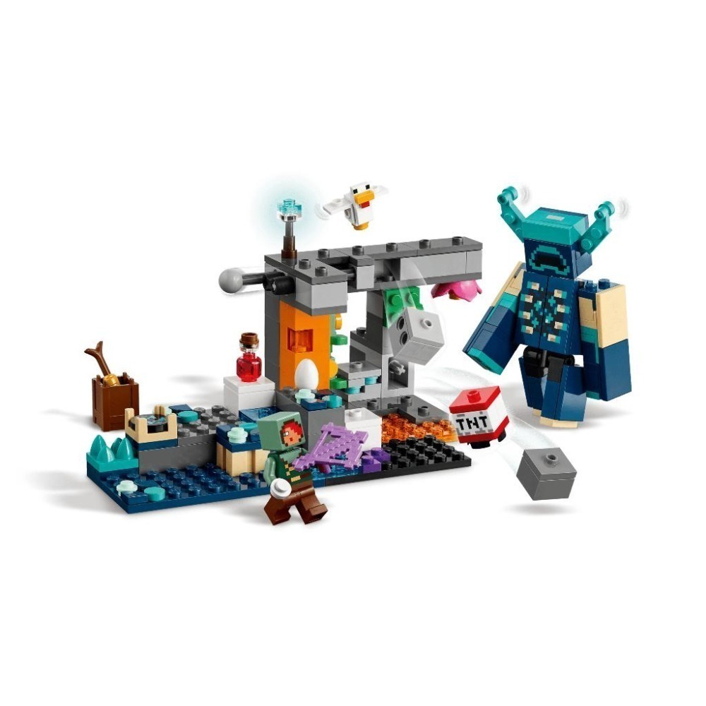 ［想樂］全新 樂高 LEGO 21274 Minecraft 創世神 循聲守衛遭遇戰-細節圖5