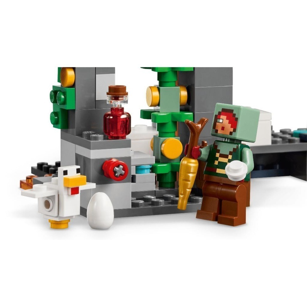 ［想樂］全新 樂高 LEGO 21274 Minecraft 創世神 循聲守衛遭遇戰-細節圖8