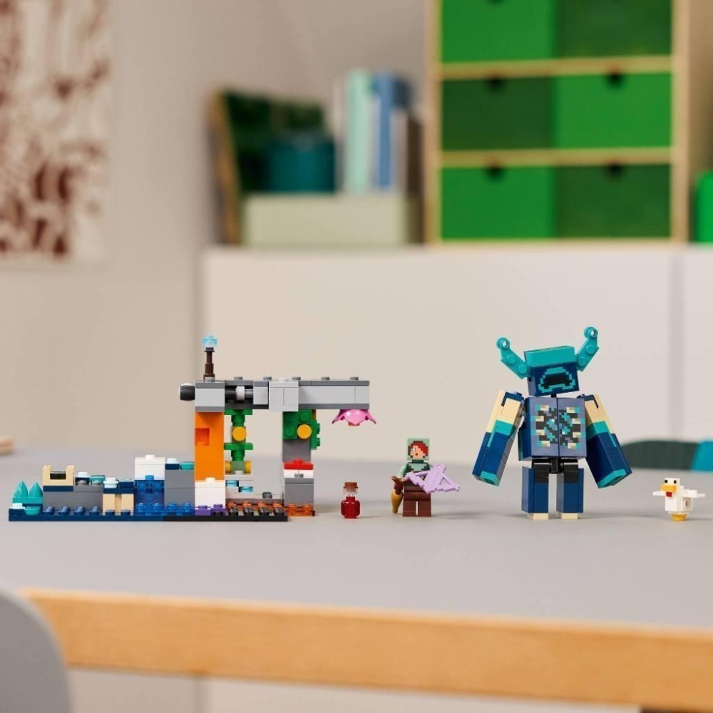 ［想樂］全新 樂高 LEGO 21274 Minecraft 創世神 循聲守衛遭遇戰-細節圖9