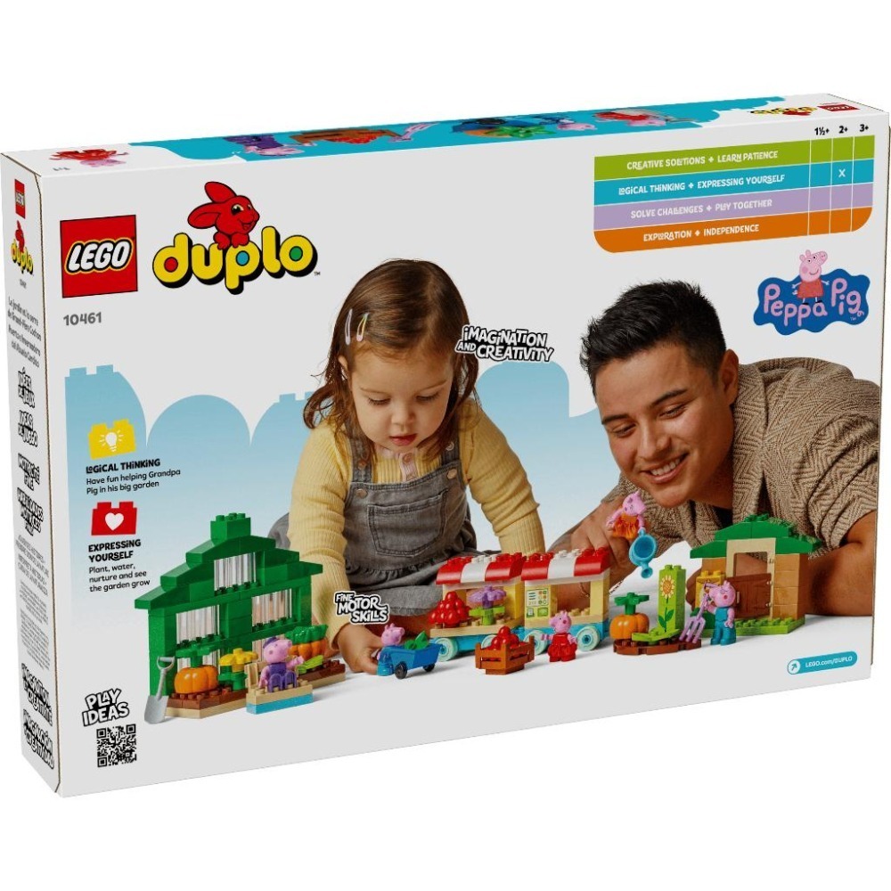［想樂］全新 樂高 LEGO 10461 DUPLO 得寶 爺爺的菜園和溫室-細節圖2