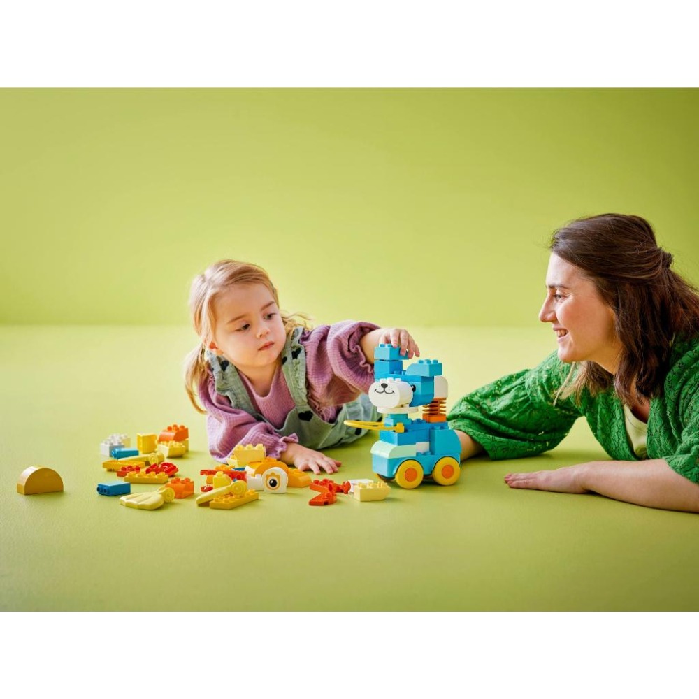 ［想樂］全新 樂高 LEGO 10448 DUPLO 得寶 3 合 1 有輪動物-細節圖8