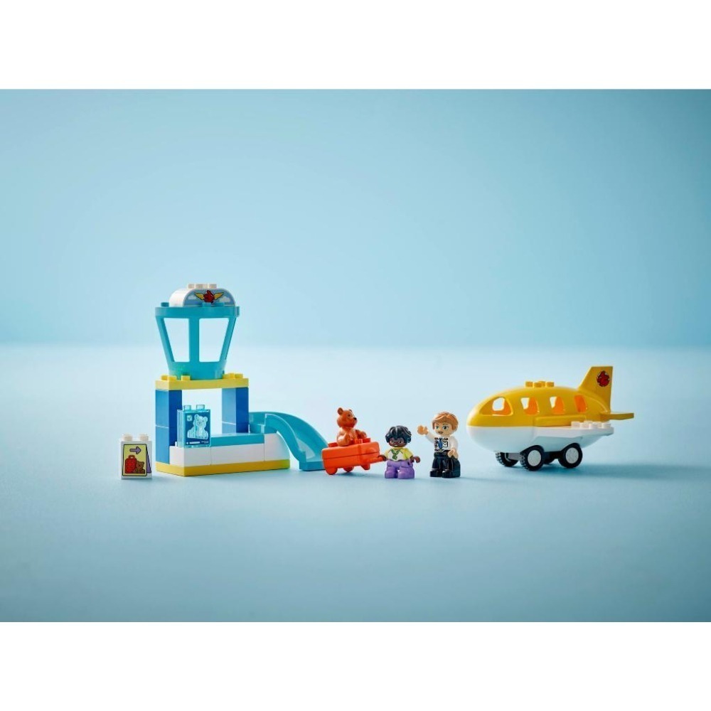 ［想樂］全新 樂高 LEGO 10443 DUPLO 得寶 機場初體驗-細節圖9