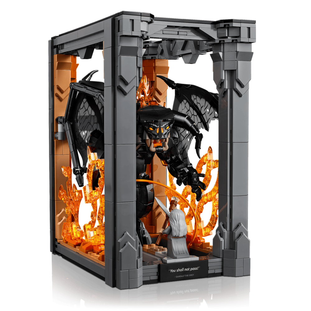 ［想樂］全新 樂高 LEGO 10367 Icons 魔戒 炎魔 書擋擺飾 Lord of the Rings Boo-細節圖7