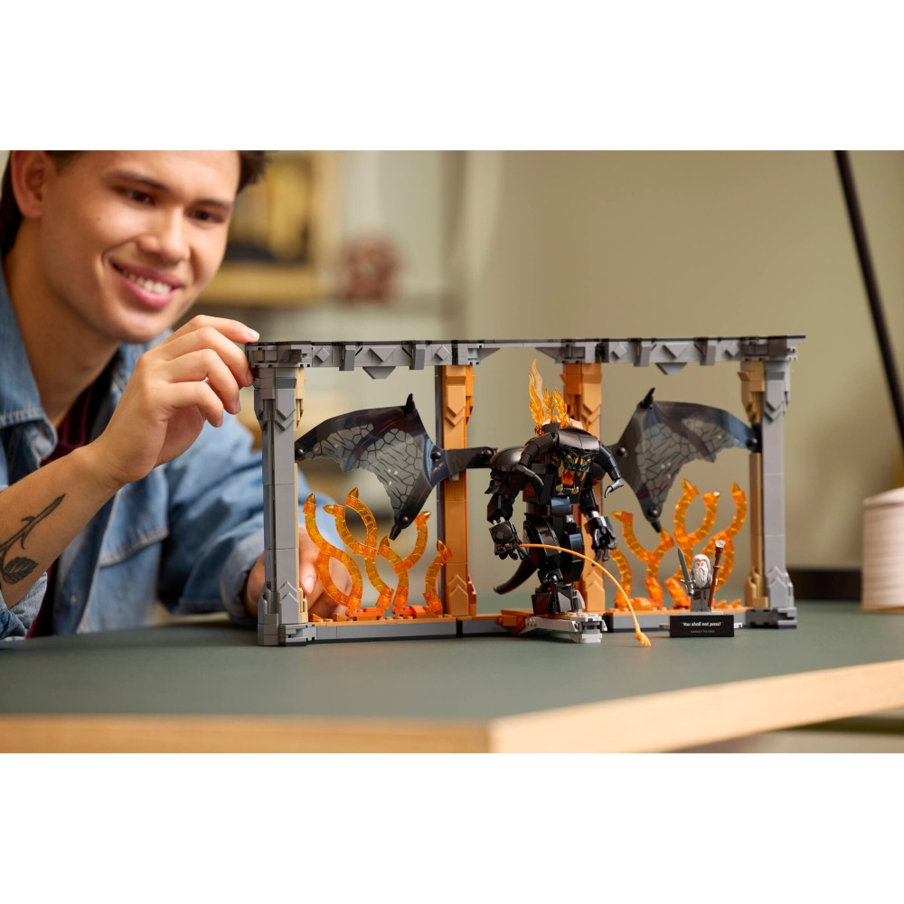 ［想樂］全新 樂高 LEGO 10367 Icons 魔戒 炎魔 書擋擺飾 Lord of the Rings Boo-細節圖10