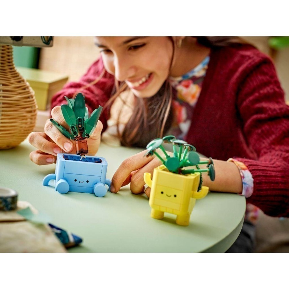 ［想樂］全新 樂高 LEGO 10349 Botanicals 花藝系列 快樂植物 Happy Plants-細節圖8