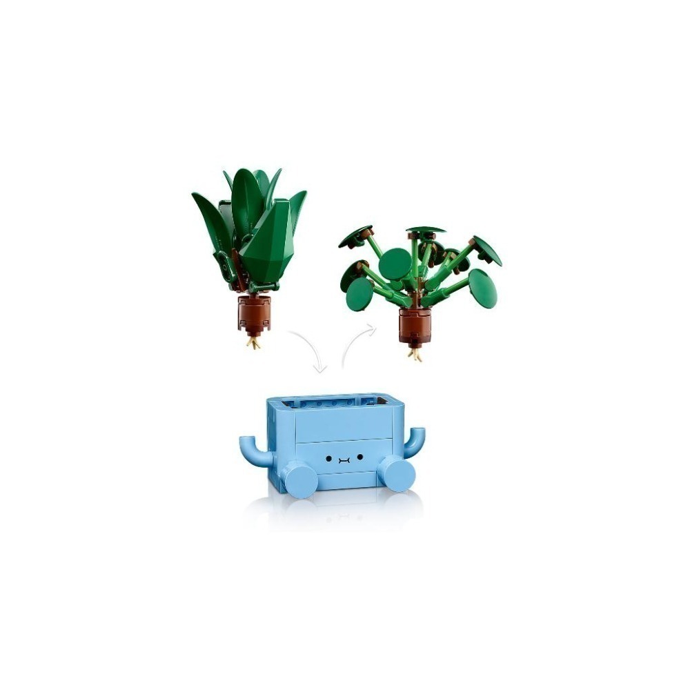 ［想樂］全新 樂高 LEGO 10349 Botanicals 花藝系列 快樂植物 Happy Plants-細節圖6