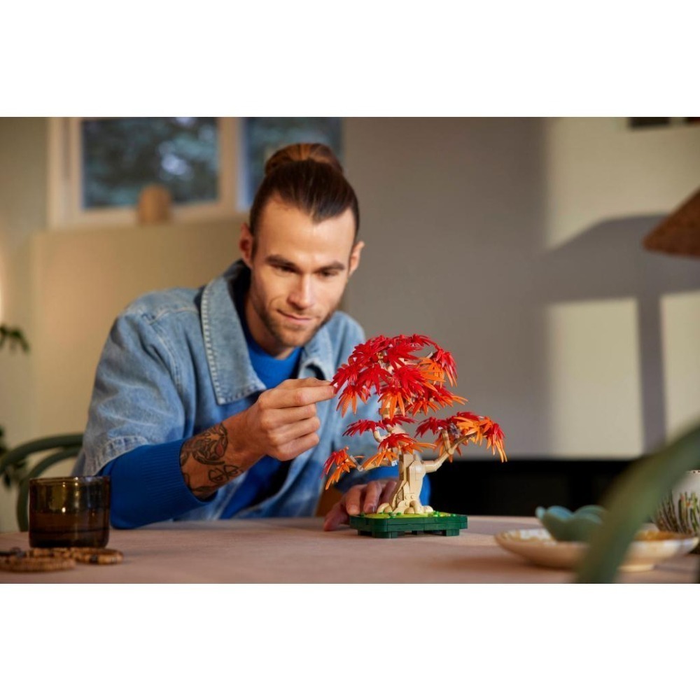 ［想樂］全新 樂高 LEGO 10348 Botanicals 花藝系列 日本紅楓盆景-細節圖7