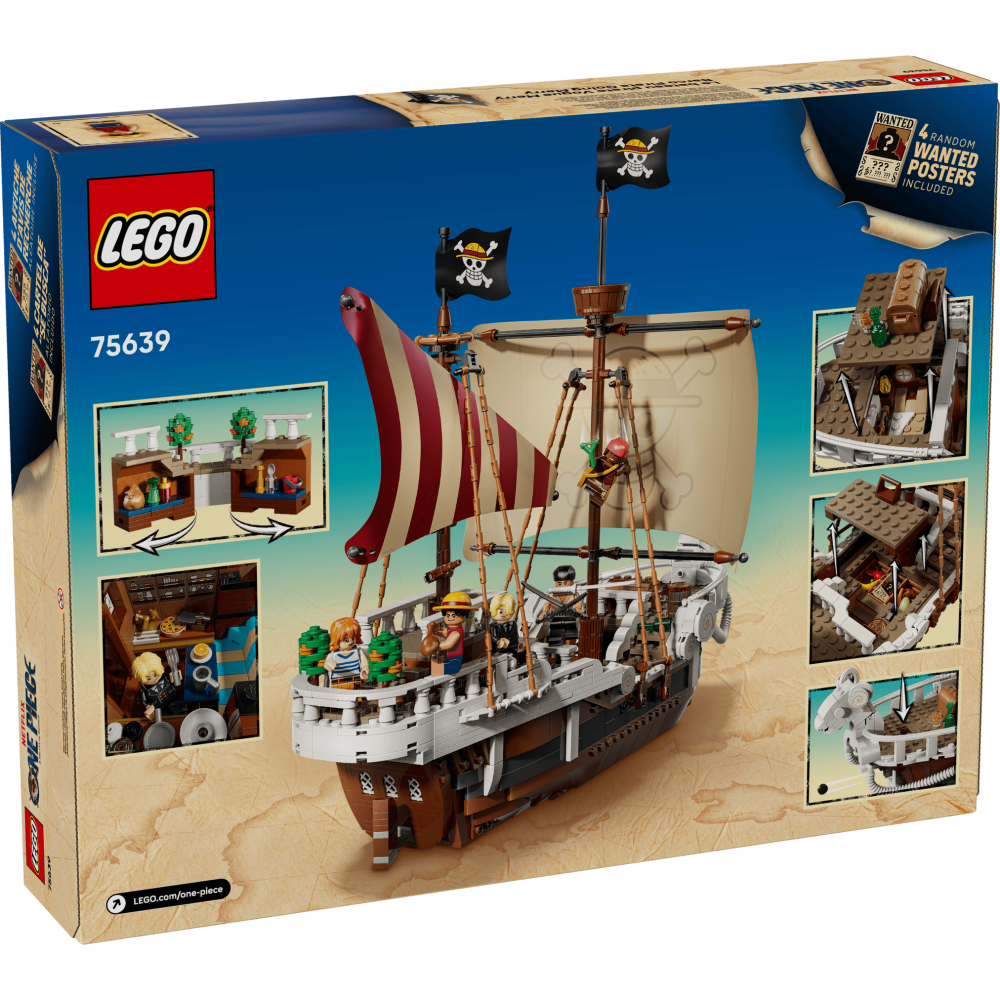 ［想樂］全新 樂高 LEGO 75639 航海王 梅利號 The Going Merry Pirate Ship-細節圖2