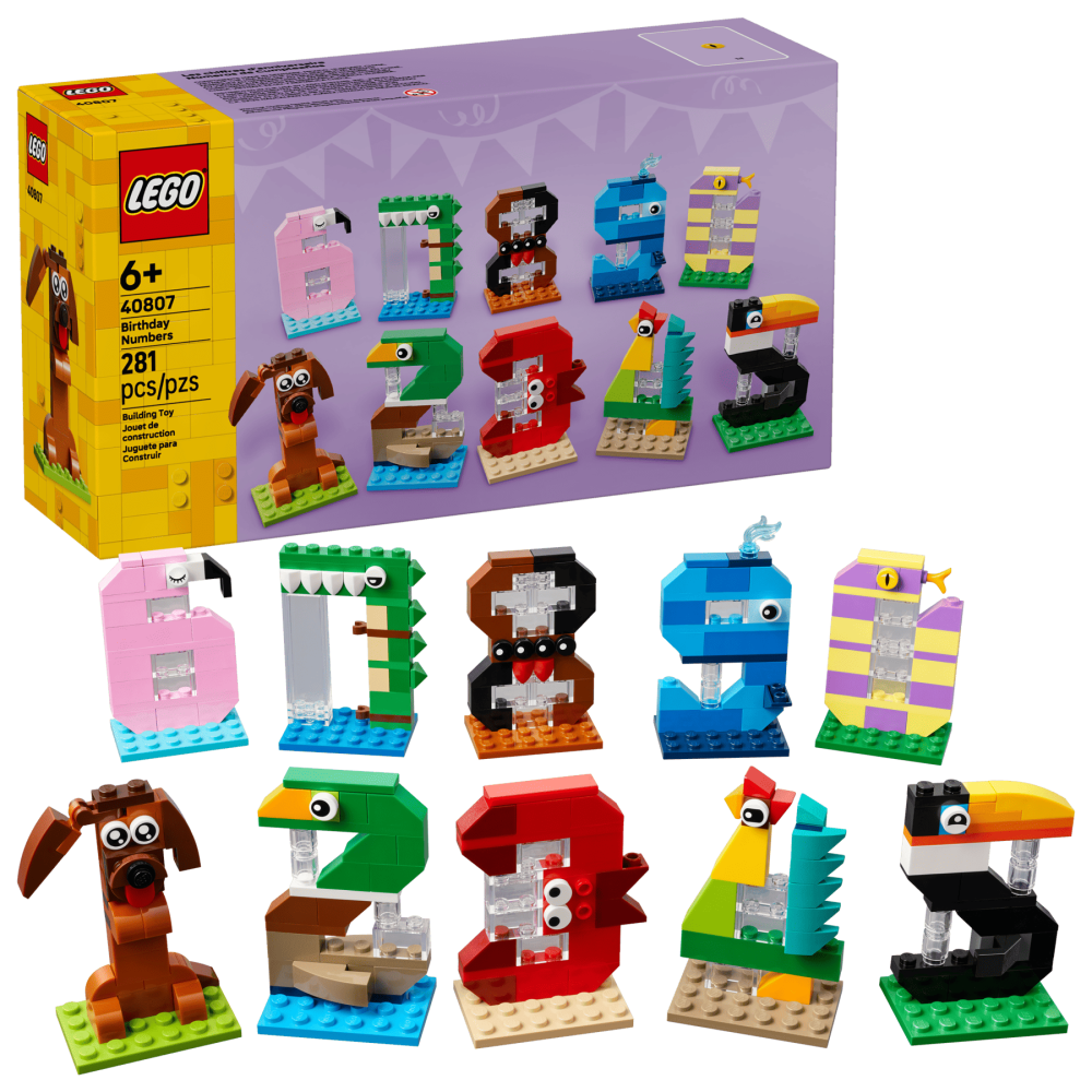 ［想樂］全新 樂高 LEGO 40807 生日數字-細節圖9