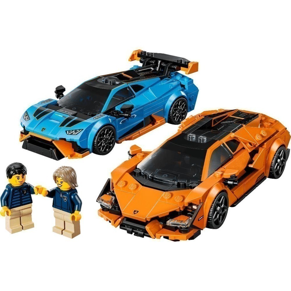 ［想樂］全新 樂高 LEGO 77238 Speed 賽車 藍寶堅尼 Lamborghini Revuelto & Huracán STO-細節圖3