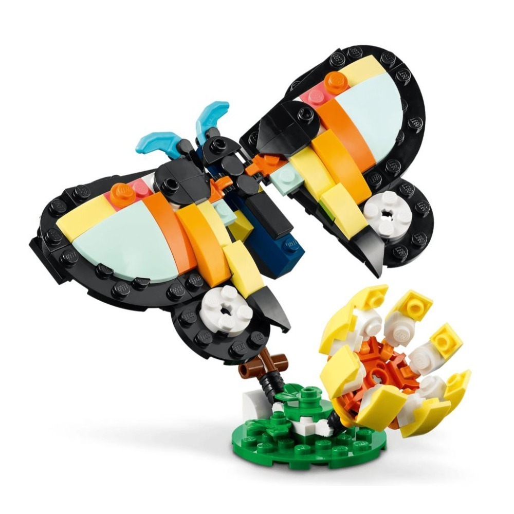 ［想樂］全新 樂高 LEGO 31173 CREATOR 三合一 熱帶巨嘴鳥 Tropical Toucan-細節圖4