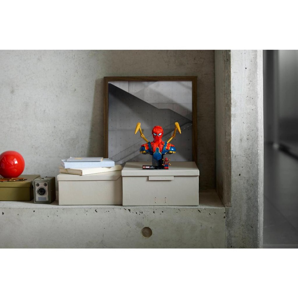 ［想樂］全新 樂高 LEGO 76326 Marvel 漫威 鋼鐵蜘蛛人半身像-細節圖8