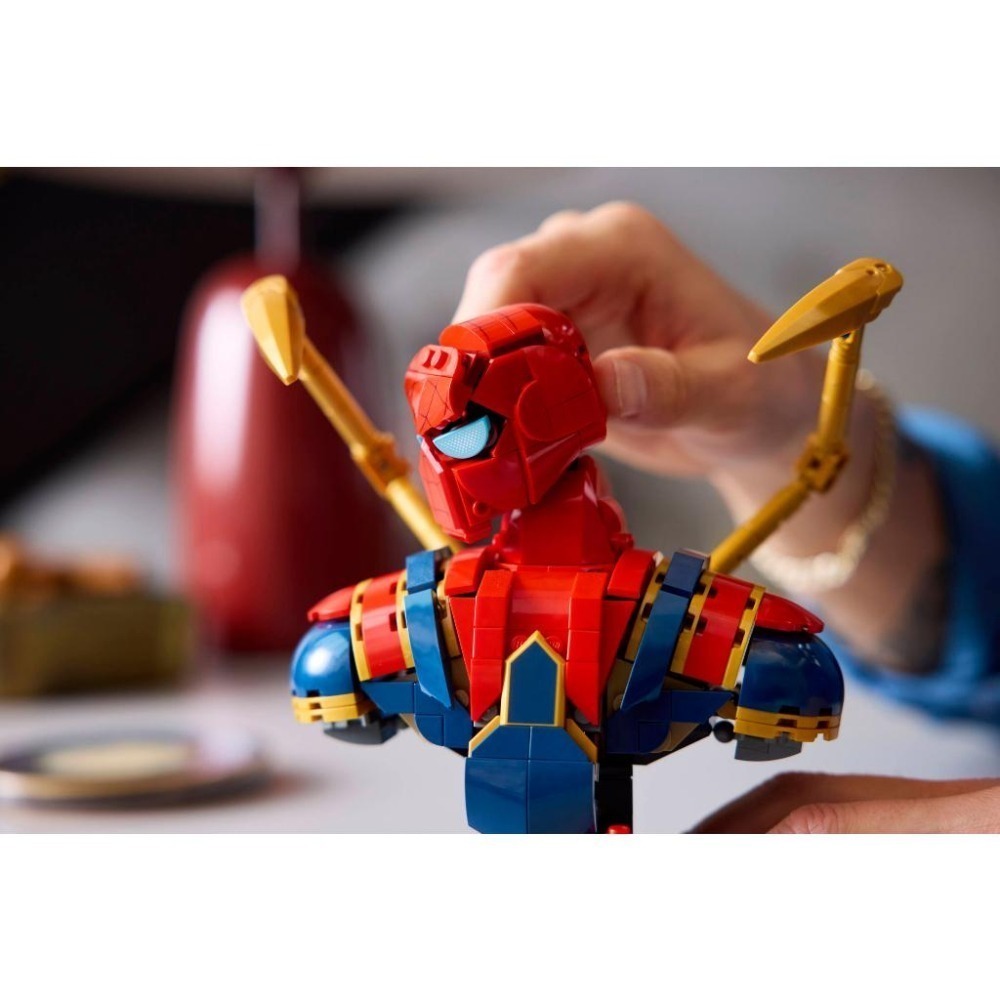 ［想樂］全新 樂高 LEGO 76326 Marvel 漫威 鋼鐵蜘蛛人半身像-細節圖6