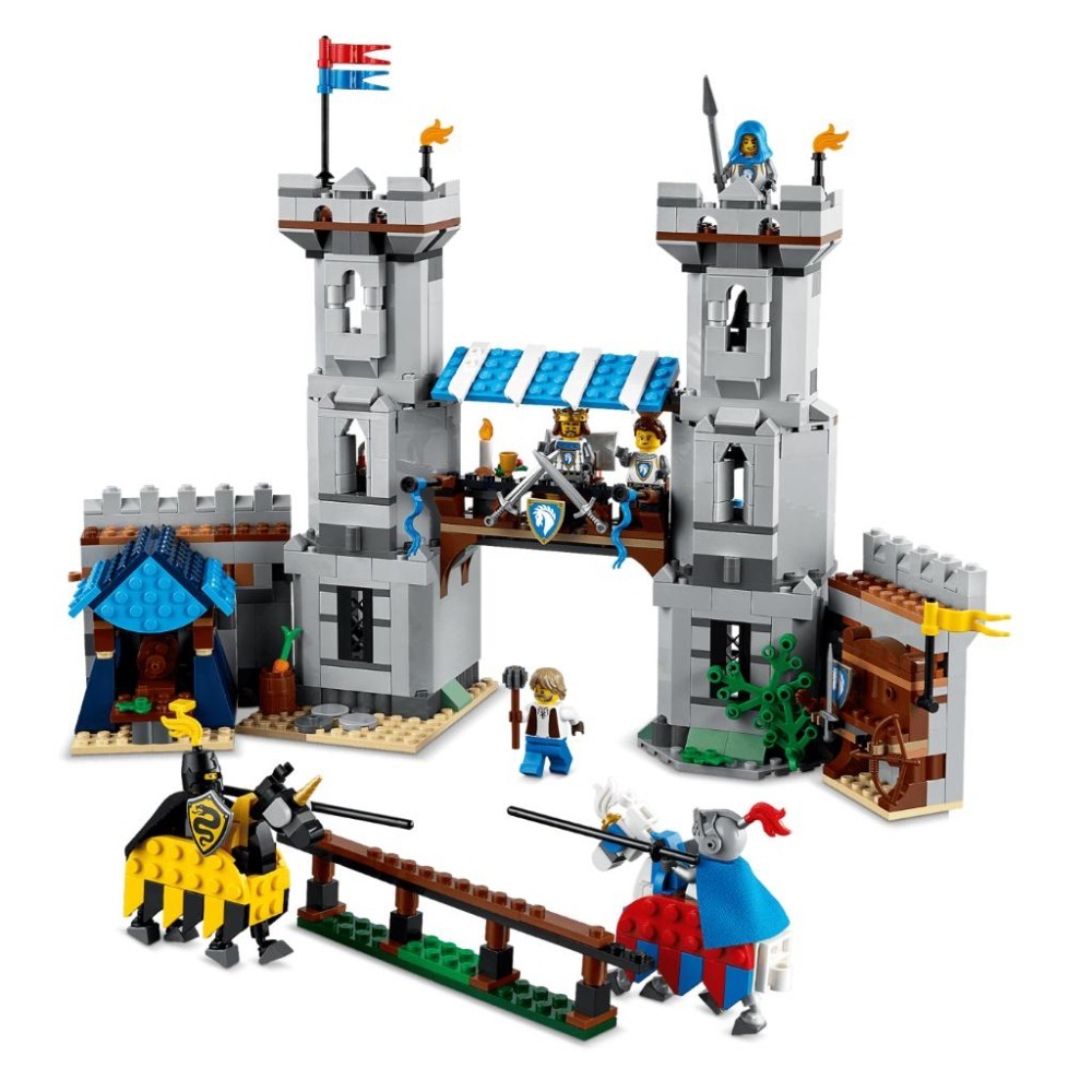 ［想樂］全新 樂高 LEGO 31168 CREATOR 三合一 中世紀騎士城堡 Medieval Horse Knight Castle-細節圖4