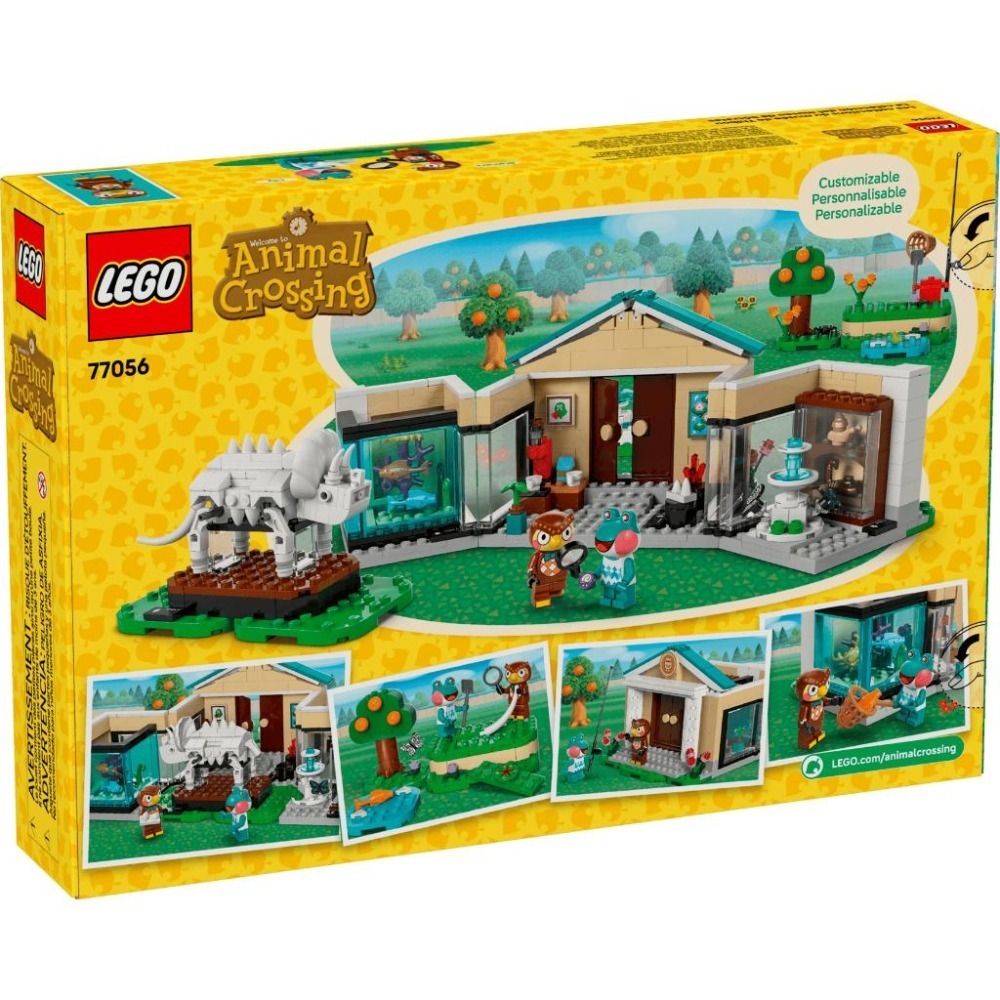 ［想樂］全新 樂高 LEGO 77056 動物森友會 傅達與森林博物館-細節圖2