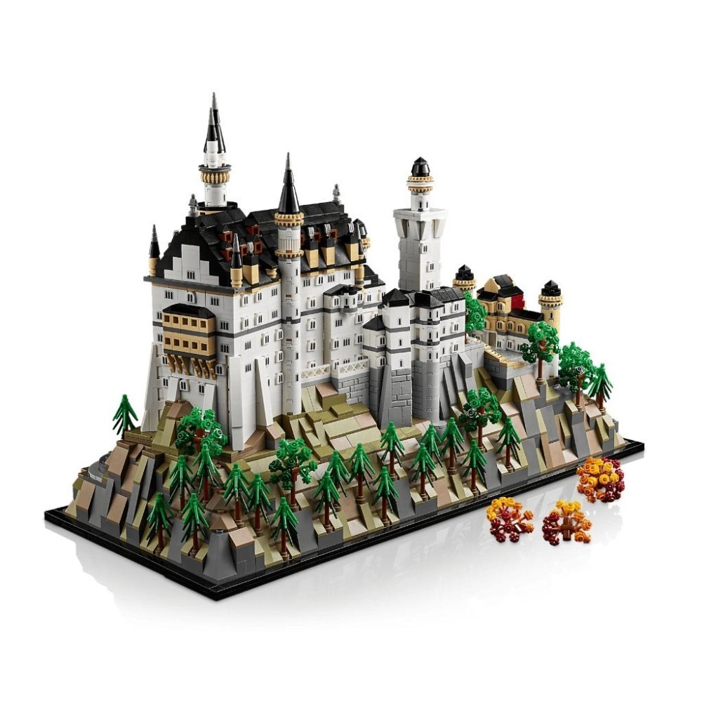 ［想樂］全新 樂高 LEGO 21063 Architecture 建築 新天鵝堡 Neuschwanstein Castle-細節圖6