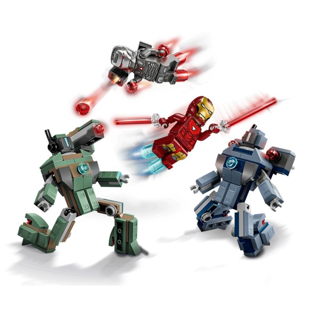 ［想樂］全新 樂高 LEGO 76320 Marvel 漫威 鋼鐵人和戰爭機器大戰漢默鋼鐵士兵-細節圖5