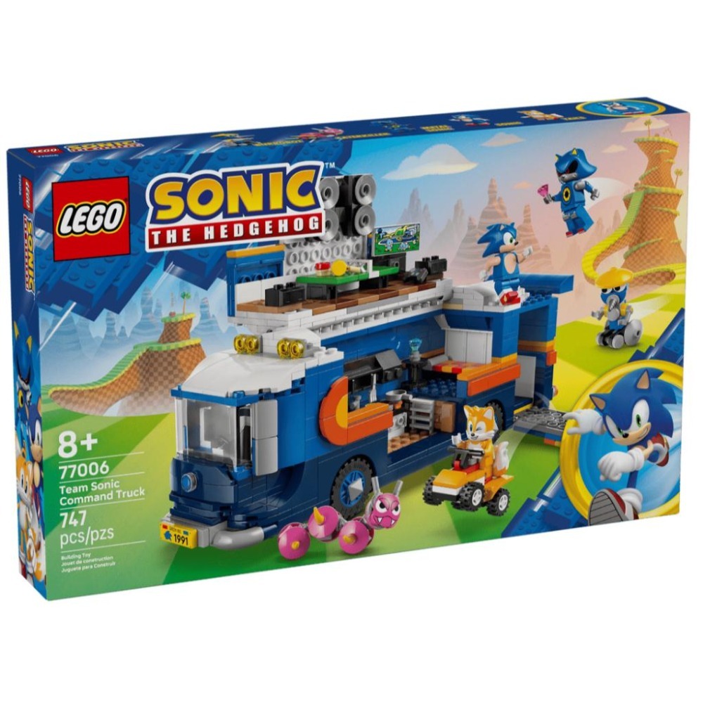 ［想樂］全新 樂高 LEGO 77006 SONIC 索尼克 索尼克小隊指揮車