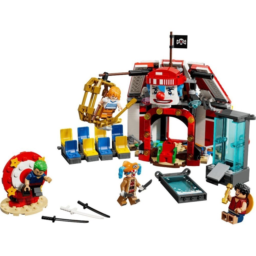 ［想樂］全新 樂高 LEGO 75637 ONE PIECE 航海王 小丑巴其的馬戲團帳篷-細節圖3