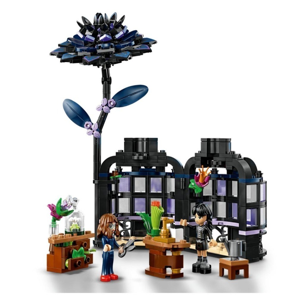 ［想樂］全新 樂高 LEGO 76784 Wednesday 星期三 黑色大理花 Black Dahlia Flower-細節圖6