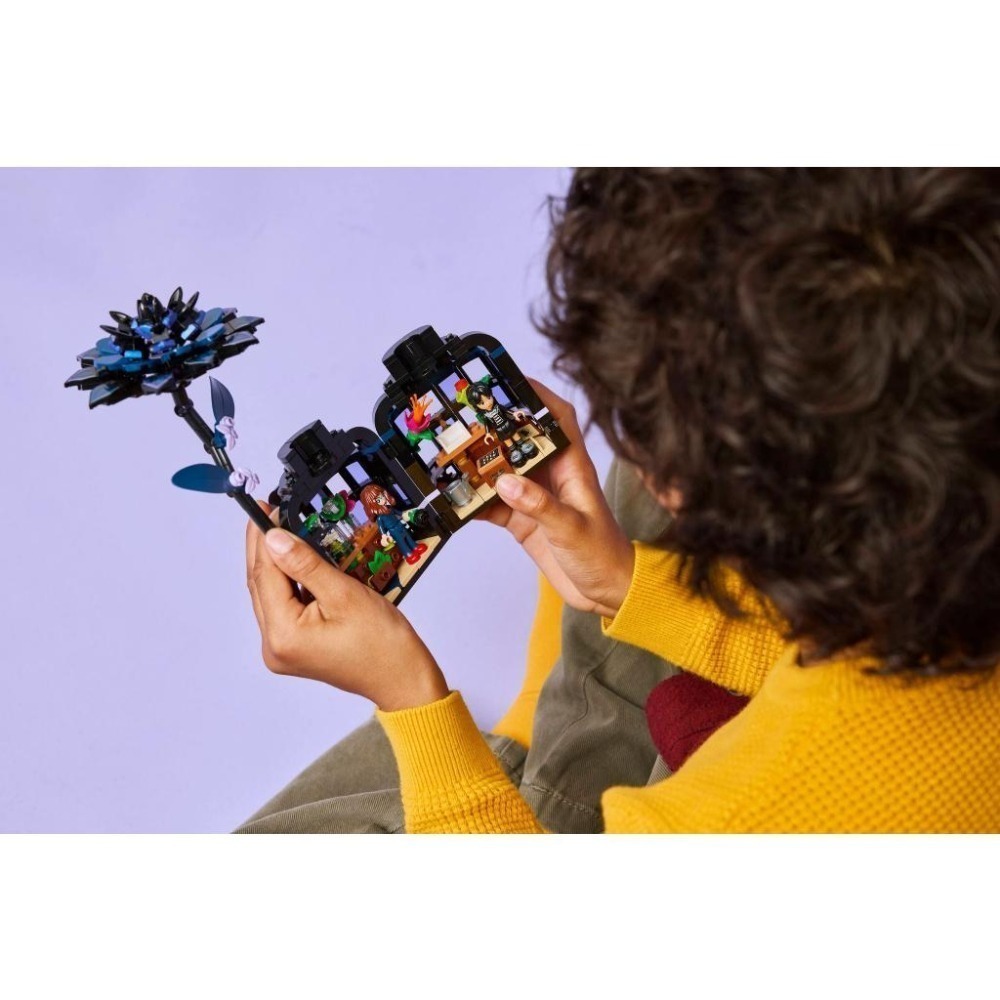 ［想樂］全新 樂高 LEGO 76784 Wednesday 星期三 黑色大理花 Black Dahlia Flower-細節圖9