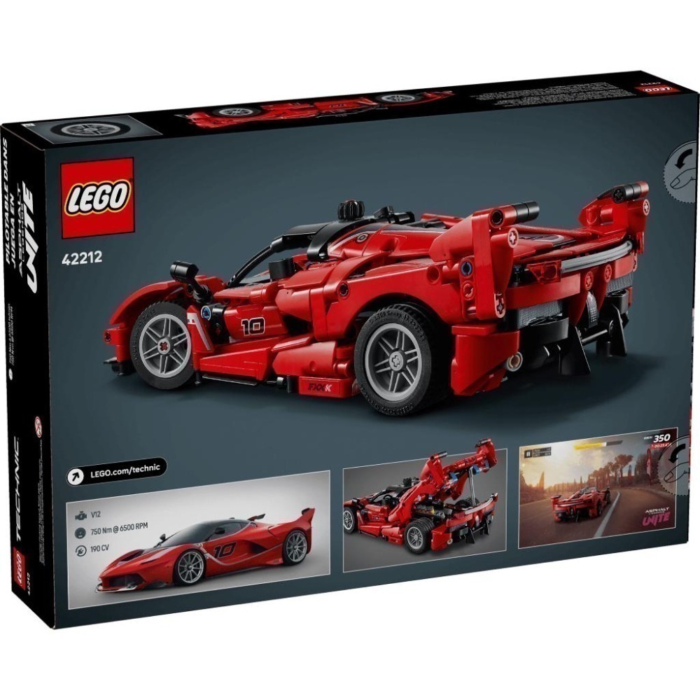［想樂］全新 樂高 LEGO 42212 Technic 科技 法拉利 Ferrari FXX K-細節圖2