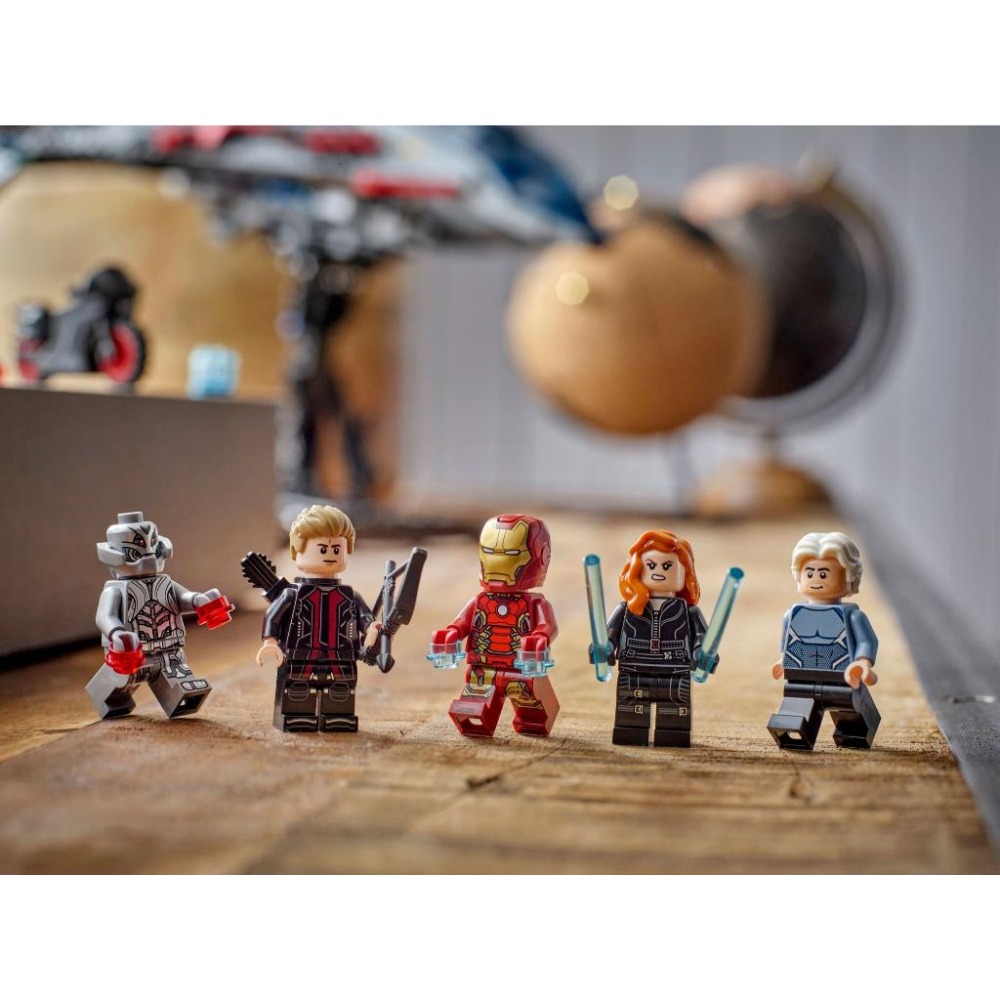 ［想樂］全新 樂高 LEGO 76325 Marvel 漫威 《復仇者聯盟 2：奧創紀元》昆式戰機-細節圖8