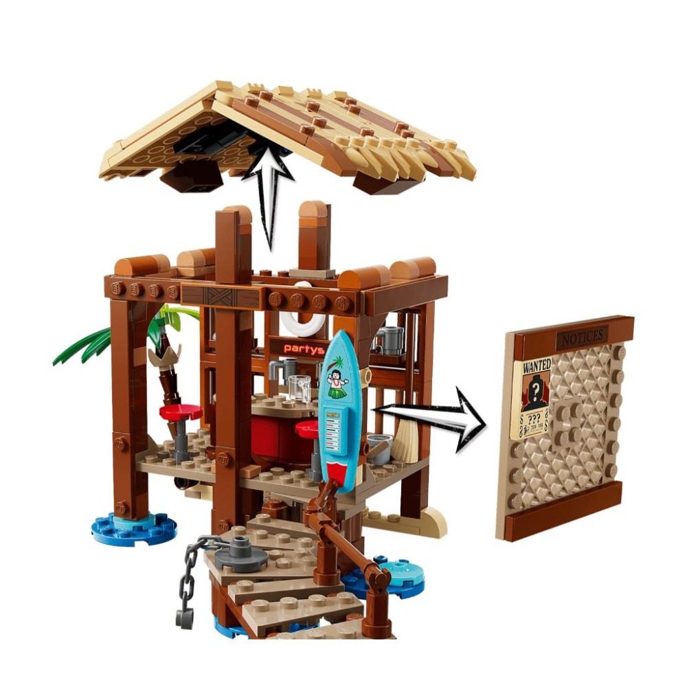 ［想樂］全新 樂高 LEGO 75636 ONE PIECE 航海王 風車村小屋-細節圖6