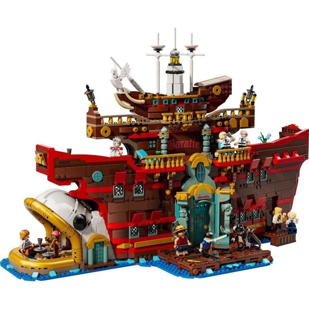 ［想樂］全新 樂高 LEGO 75640 ONE PIECE 航海王 芭拉蒂海上餐廳-細節圖3