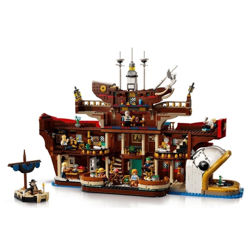 ［想樂］全新 樂高 LEGO 75640 ONE PIECE 航海王 芭拉蒂海上餐廳-細節圖5