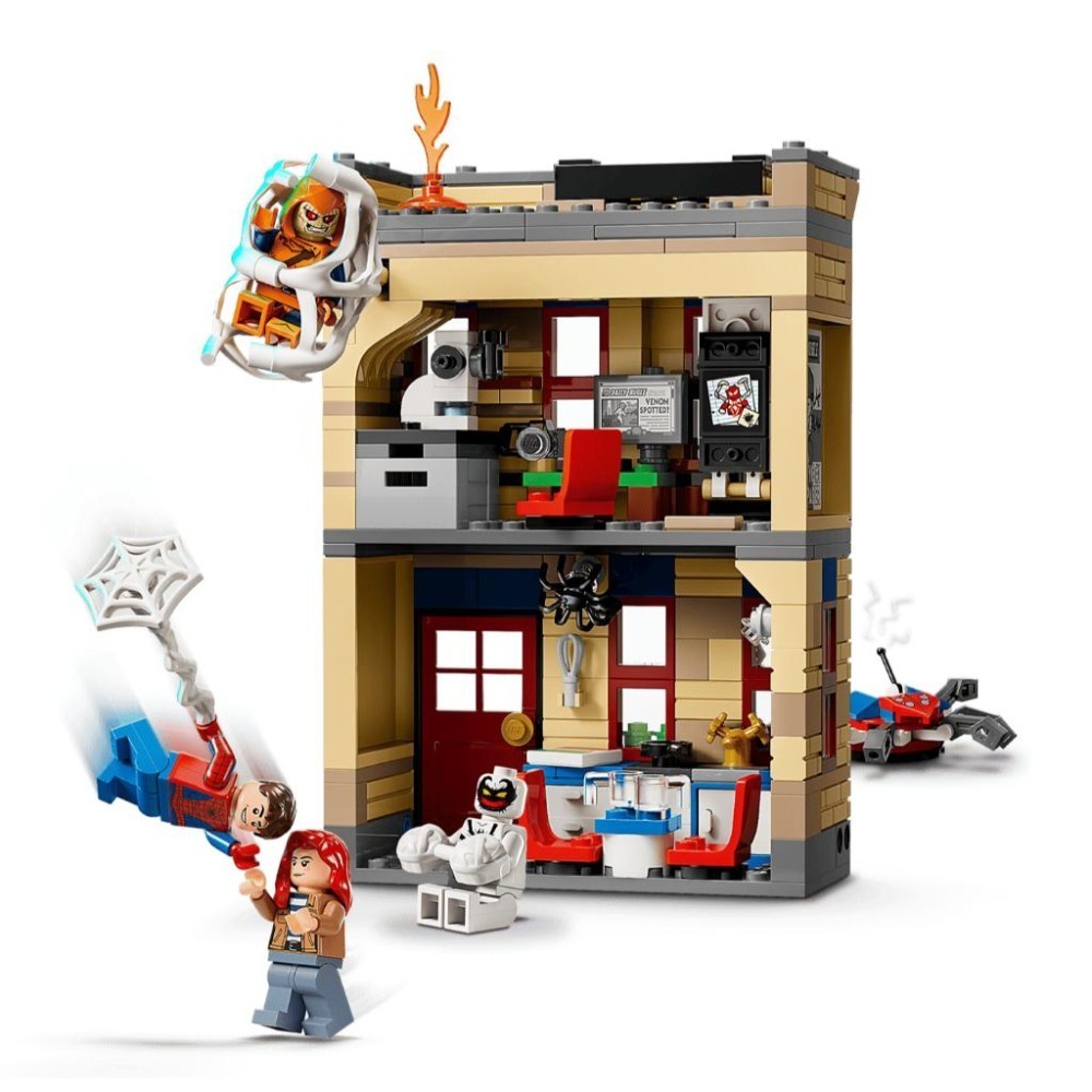［想樂］全新 樂高 LEGO 76317 Marvel 漫威 彼得帕克的公寓-細節圖5