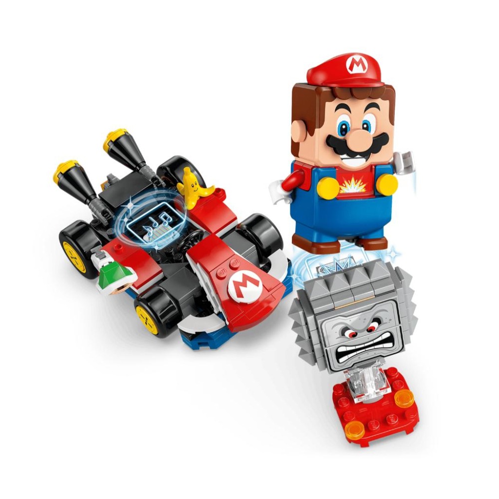 ［想樂］全新 樂高 LEGO 72043 SUPER MARIO 瑪利歐 瑪利歐賽車 樂高 瑪利歐與標準車-細節圖7