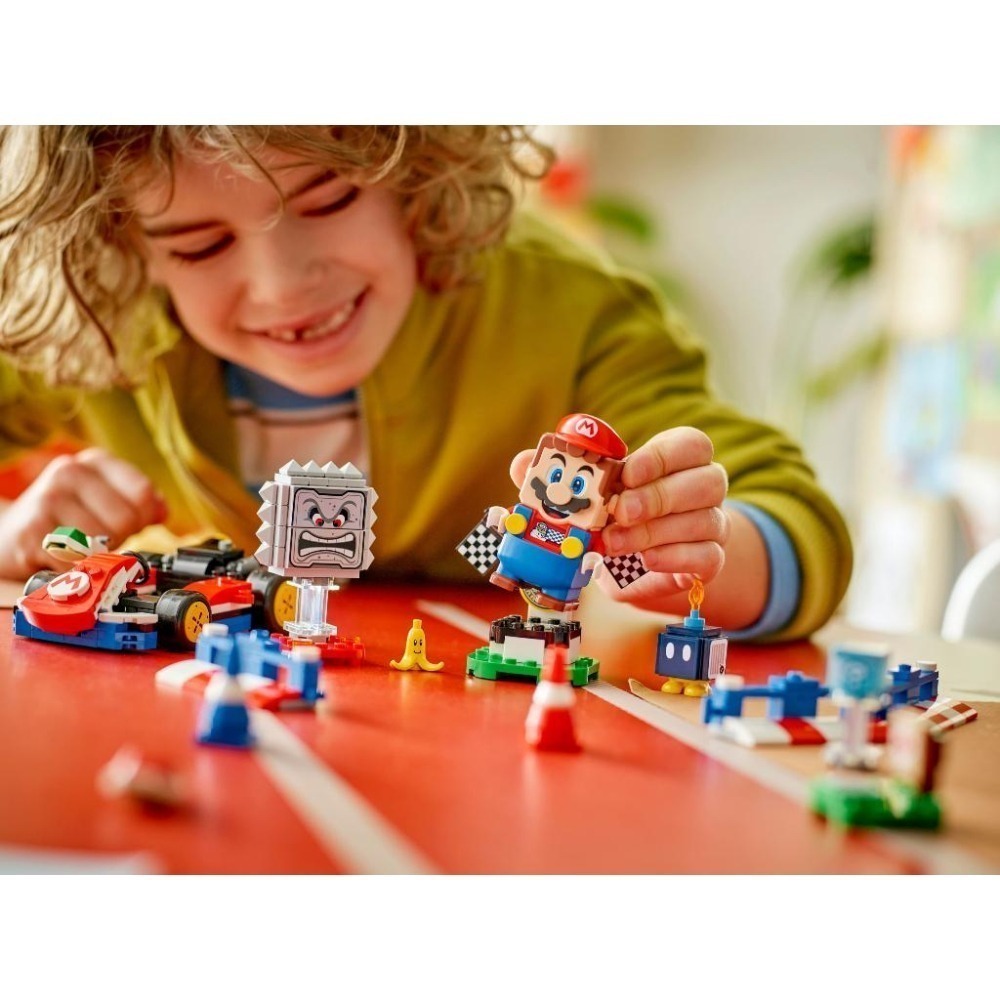 ［想樂］全新 樂高 LEGO 72043 SUPER MARIO 瑪利歐 瑪利歐賽車 樂高 瑪利歐與標準車-細節圖8