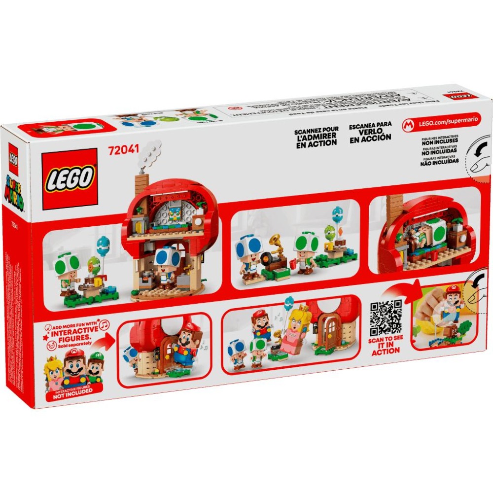 ［想樂］全新 樂高 LEGO 72041 SUPER MARIO 瑪利歐 奇諾比奧之家的家庭派對-細節圖2