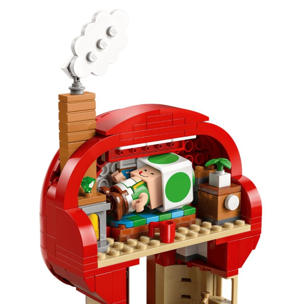 ［想樂］全新 樂高 LEGO 72041 SUPER MARIO 瑪利歐 奇諾比奧之家的家庭派對-細節圖7