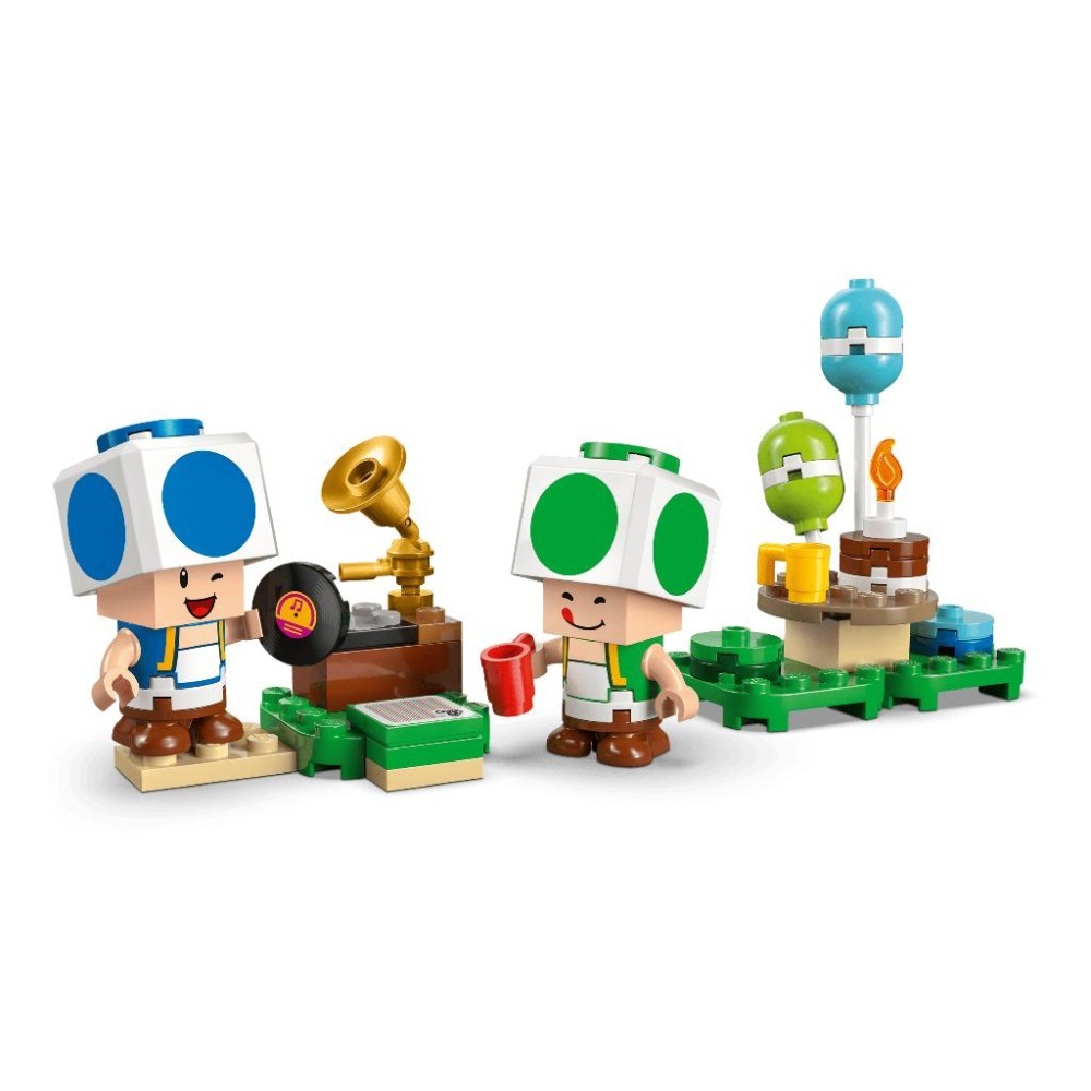 ［想樂］全新 樂高 LEGO 72041 SUPER MARIO 瑪利歐 奇諾比奧之家的家庭派對-細節圖6